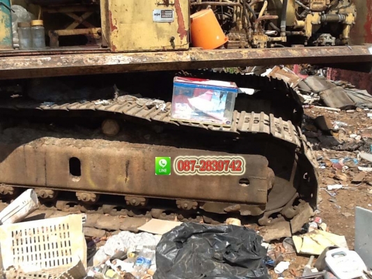 ขายรถแบคโฮ KOMATSU PC 200-2 ติดหัวขยุ้มแถมปุ้งกี๋