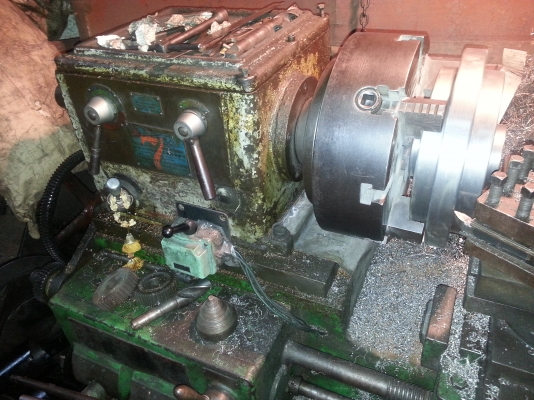 ขายเครื่องกลึง7ฟุต2เพลา