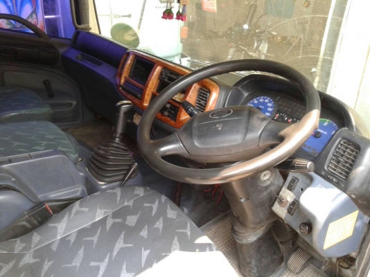 ขายรถพ่วงสิบล้อดัมพ์ Hino Mega เครื่อง 260 แรง ปี 49 กระบะดัมพ์สามมิตรแม่ลูก ลูก 2 เพลา