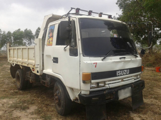 ขายรถบรรทุกหกล้อดัมพ์ Isuzu175 FSR 12 DA เครื่อง 6BG1 ยาง 8.25 กระบะดัมพ์