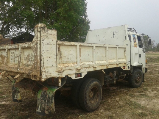 ขายรถบรรทุกหกล้อดัมพ์ Isuzu175 FSR 12 DA เครื่อง 6BG1 ยาง 8.25 กระบะดัมพ์
