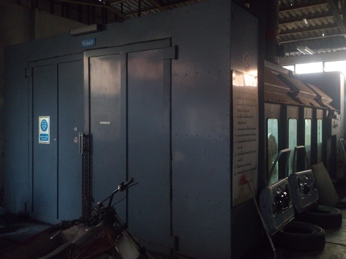 ห้องพ่นสี ห้องเก็บของอเนกประสงค์