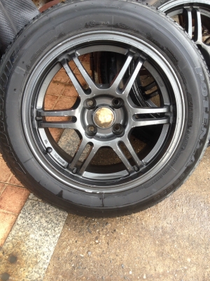 ขาย  ล้อ ENKEI 15 4*100 , 7,500 บาท