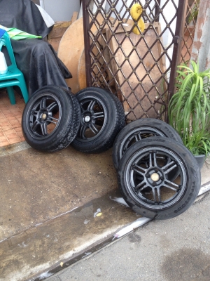 ขาย  ล้อ ENKEI 15 4*100 , 7,500 บาท