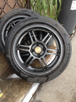 ขาย  ล้อ ENKEI 15 4*100 , 7,500 บาท