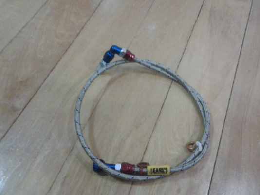 ขายสายถักมอเตอร์ไซค์สวยสวยครับ  หัว90องศา