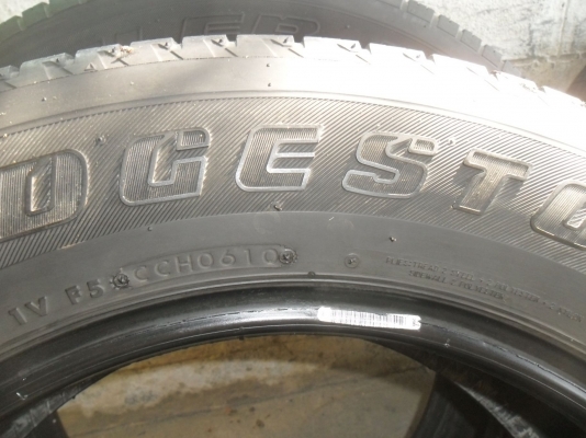 ยาง BRIDGESTONE 225/65R17 ปี10 สวยๆ 4 เส้น ราคา 3200 บาท