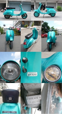ฝากขาย vespa 50s สีสวย