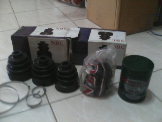 ขายยางหุ้มเพลาขับ Honda city type Z หรือใส่ Civic เตารีด ครบชุดครับ