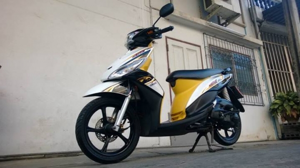 Mio 115i 2013 หัวฉีดประหยัด สีเหลืองสวยๆเลย ขายถูกๆ ต่อรองได้จ้า