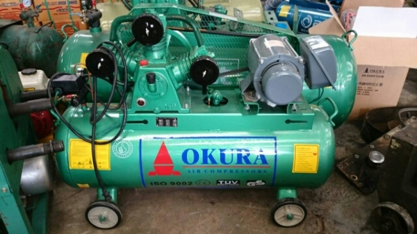 ขายปั๊มลม 2 HP พร้อมมอเตอร์ ไฟ 2 สาย ของใหม่ทั้งชุด ถัง 100 ลิตร จัดส่งได้ครับ ขายปั๊มลม 2 HP พร้อมมอเตอร์ ไฟ 2 สาย ของใหม่ทั้งชุด ถัง 100 ลิตร จัดส่งได้ครับ