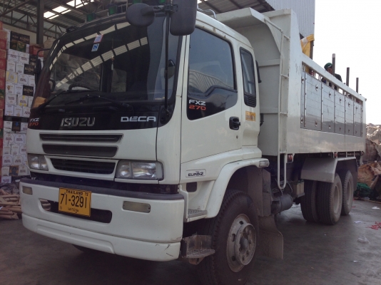 ขาย 10ล้อ ดั้ม 3 เพลา ISUZU DECA FXZ270 ปี47 สภาพสวย พร้อมใช้งาน