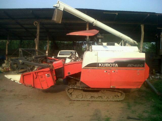 ขายรถเกี่ยวข้าว KUBOTA DC68 G อุ้ม ตัวพลัส ใช้งาน3นา สภาพดี พร้อมใช้งาน ช่วงล่างดี สภาพสวย