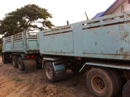 ขาย Isuzu Rocky 240 แม่-ลูก ดัมพ์ 3 เพลา