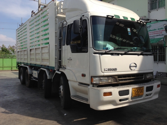 ขาย Hino Profia 12ล้อ ปี50 กระบะเหล็กไม่ดั๊มป์ เสริมคอกเกษตร ติดต่อนงนุช 081-7541772