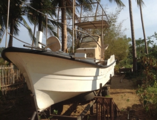 ขายเรือยามา5 เครื่องอินบอร์ด 24ฟุต u24