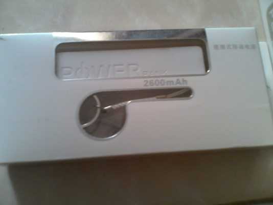 ขายที่ชาร์ตแบตมือถือสำรองขนาด 2600 mAh ขายที่ชาร์ตแบตมือถือสำรองขนาด 2600 mAh