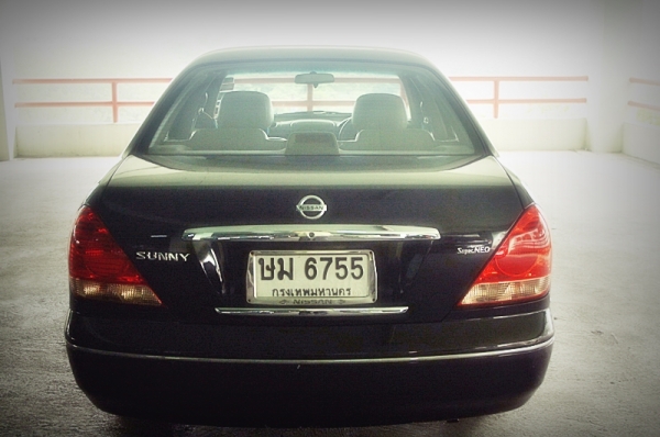 ขาย 2004 NISSAN, SUNNY 1.8 SUPER NEO โฉม นีโอ ท้ายแตงโม (ปี04-06) สีดำ เกียร์ออโต้