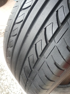 ขายยาง205/55/16 ปี 0709 BRIDGESTONE TURNAZA GR80 1 ชุด