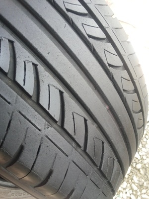 ขายยาง205/55/16 ปี 0709 BRIDGESTONE TURNAZA GR80 1 ชุด