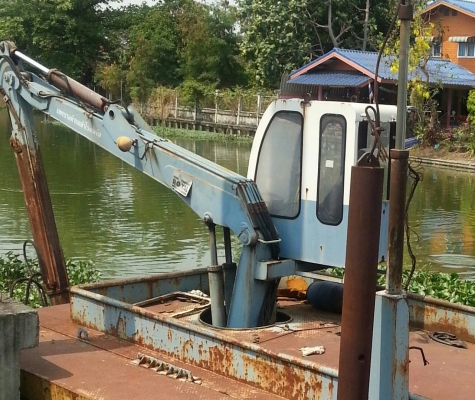 ขายโป๊ะติด HIAB พับขนาน 6T6 ของ TMC อุปกรณ์ครบ