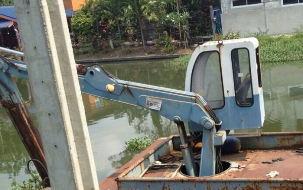 ขายโป๊ะติด HIAB พับขนาน 6T6 ของ TMC อุปกรณ์ครบ