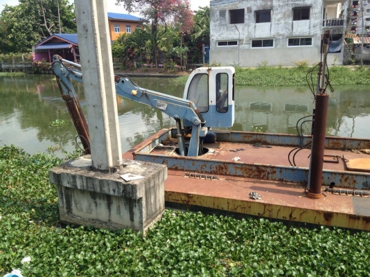 ขายโป๊ะติด HIAB พับขนาน 6T6 ของ TMC อุปกรณ์ครบ