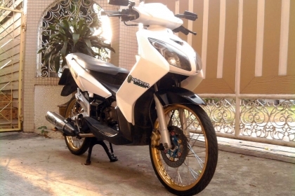 ขออนุญาติขาย Yamaha Nouvo MX สีขาวมุก โอนฟรีครับ