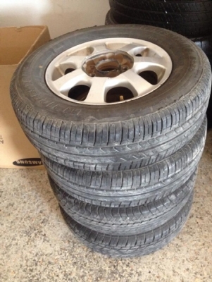 เเม็กขอบ13 4รู100,114 พร้อมยาง 175/70/13