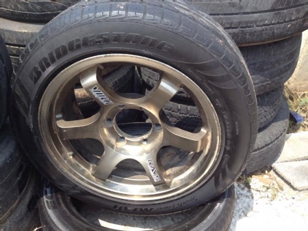 เเม็ก TE37. ขอบ17 6รู139 กว้าง7.5 ออฟ25