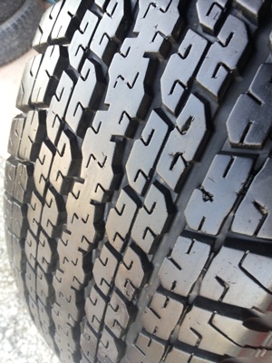 ขายยาง255/65/17 ปี 1912 BRIDGESTONE DUELER H/T840 1 ชุด