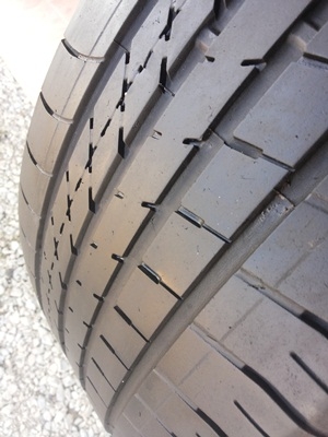 ขายยาง225/45/17 ปี 0510 GOODYEAR Excellence 1 ชุด