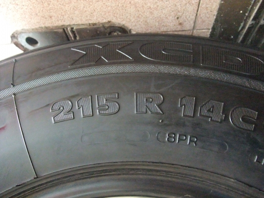 ยาง XCD 215 R14 ปี 13