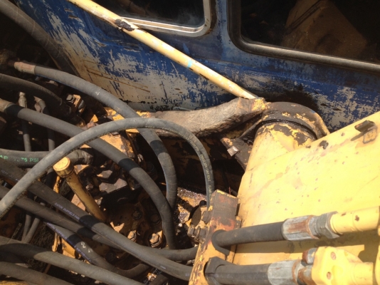 ขายรถแบ็คโฮ komatsu pc 120-3 เครื่องเดิม ปั๊มเดิม เอกสารสัญญาซื้อขาย