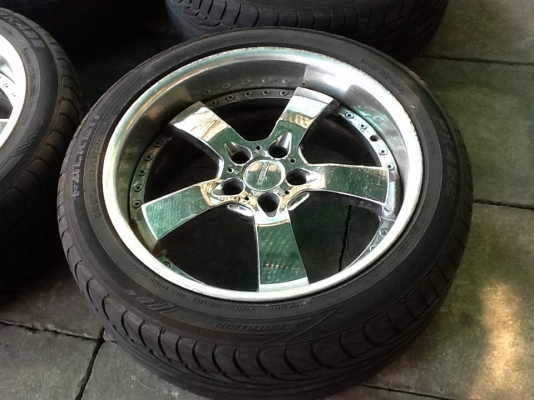 ขายล้อขอบ19 W.WORK พร้อมยาง FALKEN-JAPAN 38000 บาทล้อแม็กขอบ 19 W.WORK พร้อมยาง FALKEN-JAPAN 245/45/19