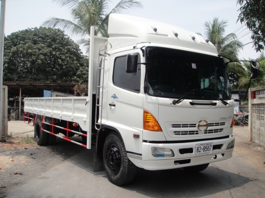 HINO FG1J เครื่อง 212 แรง กระบะเหล็กใหม่ยาว 7.20 เมตร ยาง900 ขอบ20