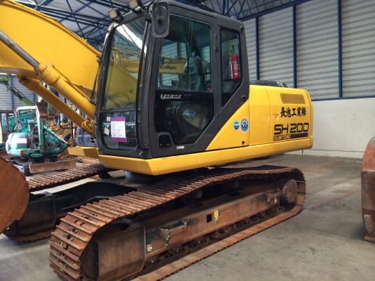 Sumitomo SH200-5 ปี 2010 4062 ชม. นำเข้าจากญี่ปุ่น สวยมากครับ