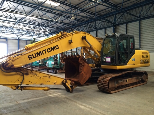 Sumitomo SH200-5 ปี 2010 4062 ชม. นำเข้าจากญี่ปุ่น สวยมากครับ