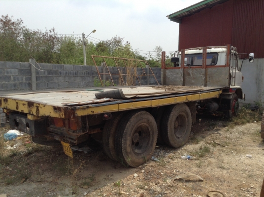 ขาย 10 ล้อเพลาเดียว KT925 พื้นเรียบ เครื่อง EH700 168 HP ช่วงล่างลูกหมากร้อย เบรคทิฟฟี่ ยาง 70\% ทะเบียนพร้อมแจ้ง ม79 ให้