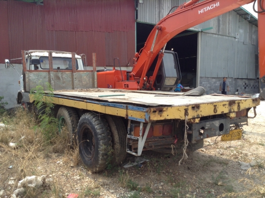 ขาย 10 ล้อเพลาเดียว KT925 พื้นเรียบ เครื่อง EH700 168 HP ช่วงล่างลูกหมากร้อย เบรคทิฟฟี่ ยาง 70\% ทะเบียนพร้อมแจ้ง ม79 ให้