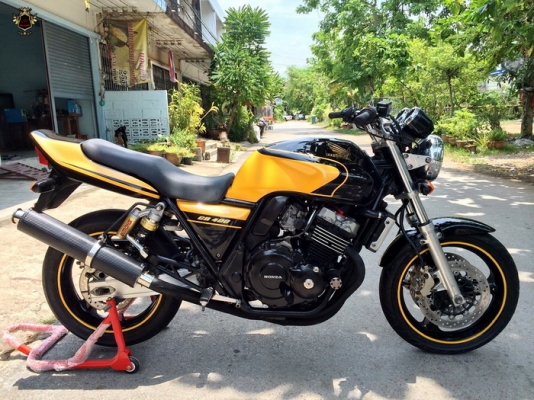 HONDA CB400cc ปี97 Version"S" สภาพเทพ เก็บงานใหม่ สวยใสๆ 85,000 -