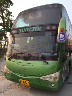 ขายรถบัส 6 ล้อ คัสซี Nissan เครื่อง Hino EF750