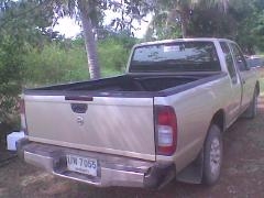 ขายกระบะนิสสันฟรอนเทียร์ เพาเวอร์ ไฟฟ้า เครื่องเสียงแอร์เย็น ล้อแมค หน้าหลังเดิม