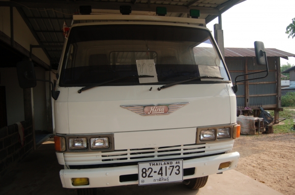 ขายด่วนรถบรรทุก 6 ล้อ Hino 117 แรงม้า รุ่น kn777 สภาพดีมากพร้อมใช้งาน