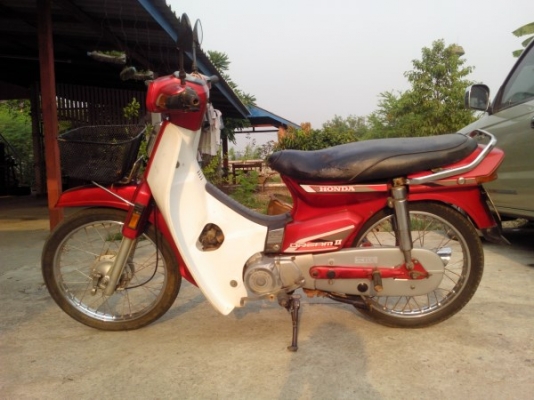 ขายดรีมสีแดงตูดเป็ด สตาร์ทมือทะเบียนโอน