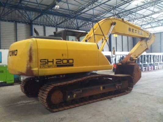 SH200-5 s/no 200A5-2715 : รถขุด มือสอง นำเข้าจากญี่ปุ่น กุ้ง:TOS:0813062283