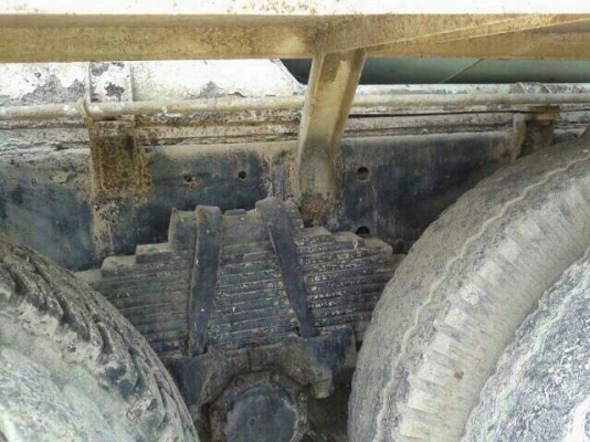 รถบรรทุก 10 ล้อ โม่ปูน