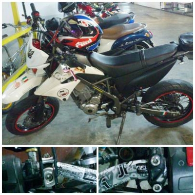 ขาย kawasaki D-tracker 125 i ประหยัดน้ำมัน