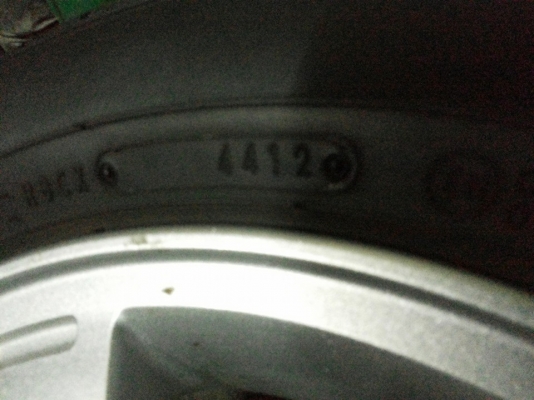 ล้อแม็กซ์ มิราจพร้อมยาง ถอดป้ายแดง