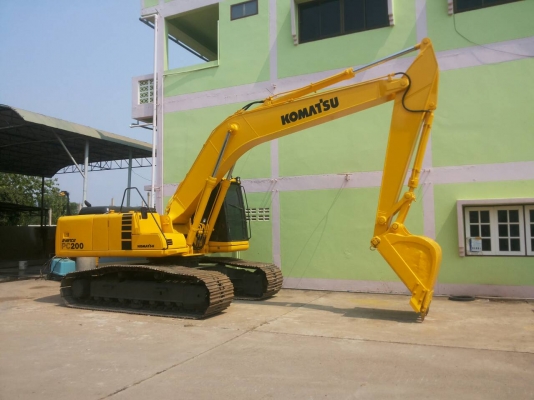รถขุด KOMATSU PC200-6S รถสวยเฉียบทั้งคัน มีทะเบียนครบ ปล.